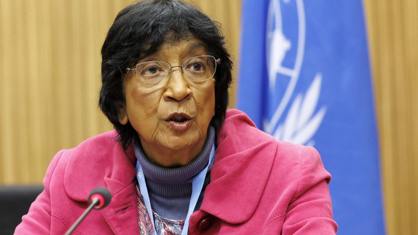 La presidente della Commissione Navi Pillay