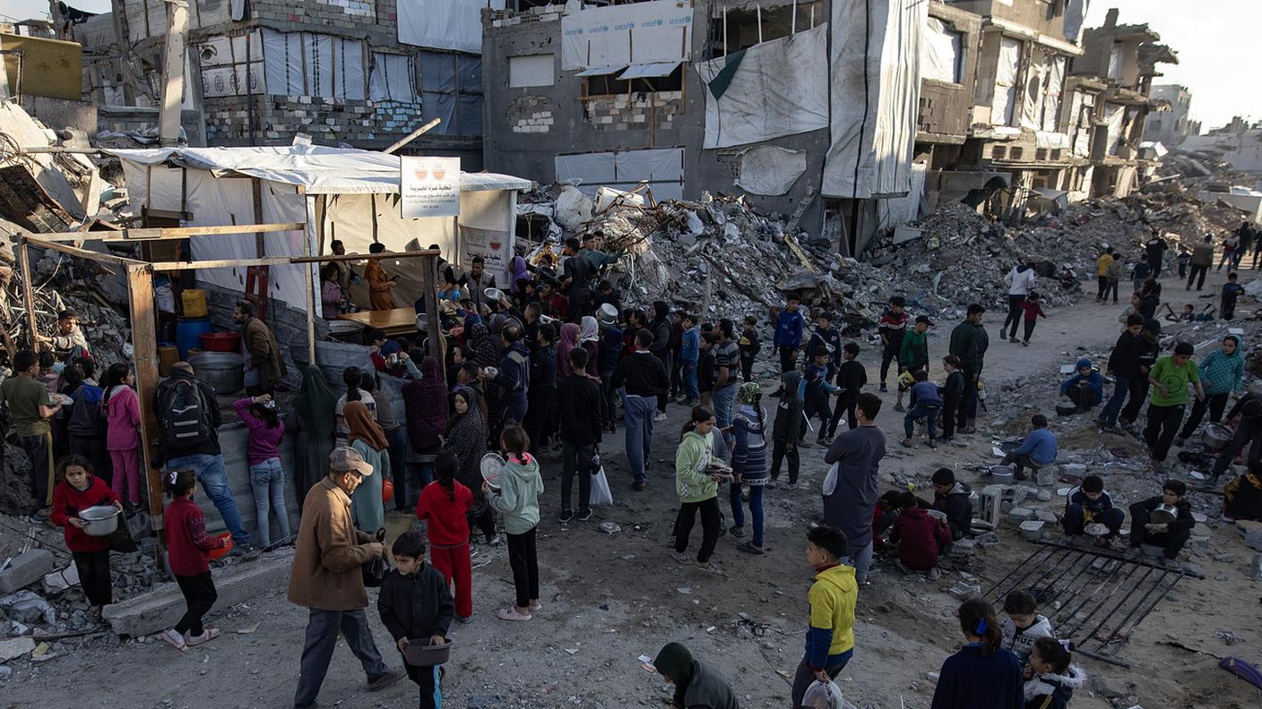Beit Lahia, nel nord della Striscia di Gaza