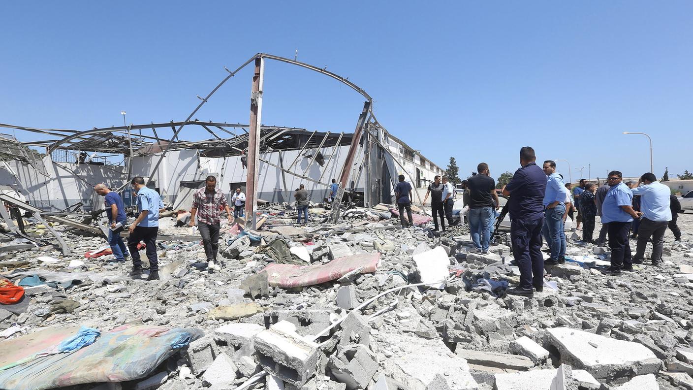 L'attacco a Tajoura ha fatto 44 morti e 130 feriti