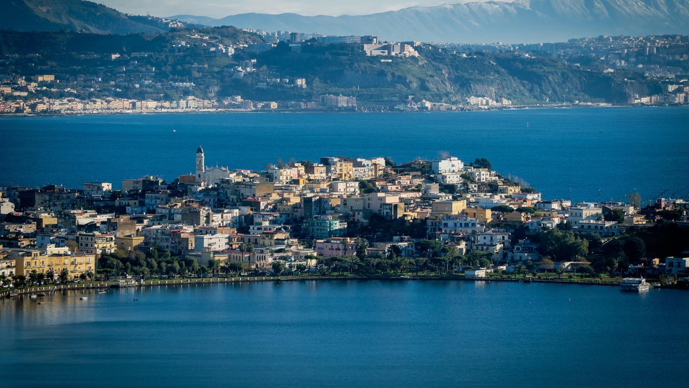Una veduta di Capo Miseno, nei Campi Flegrei