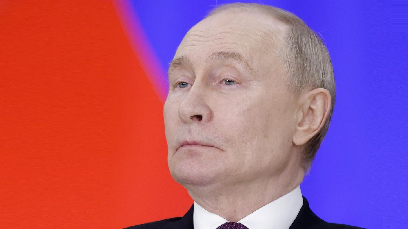 Vladimir Putin a Mosca il 13 marzo 2025