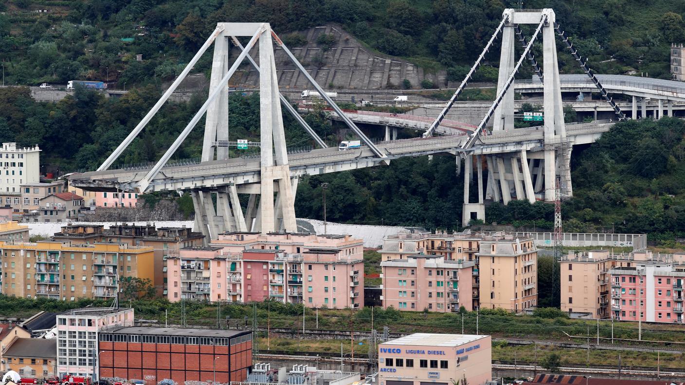 Una fotografia scattata il giorno della tragedia