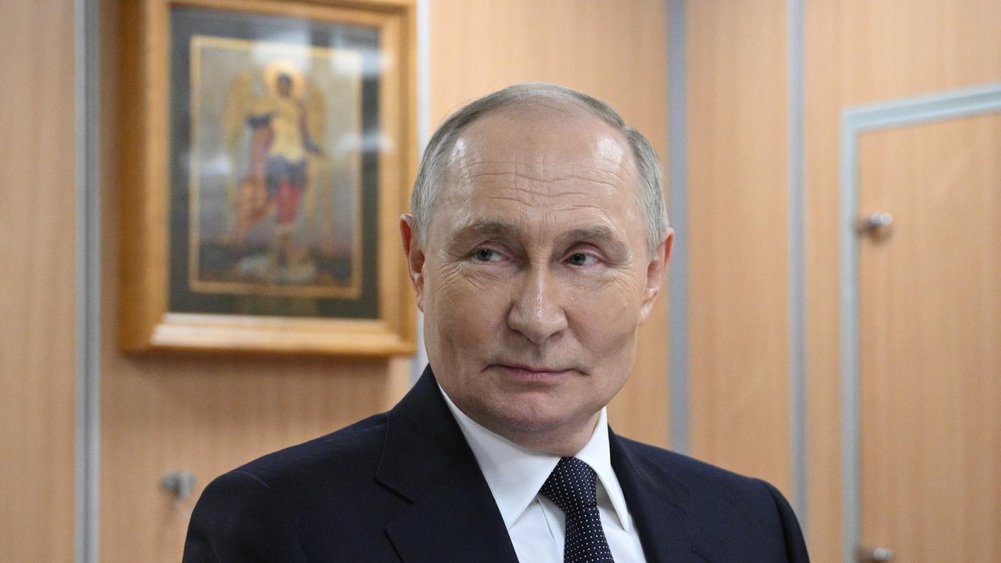 Il presidente russo Vladimir Putin