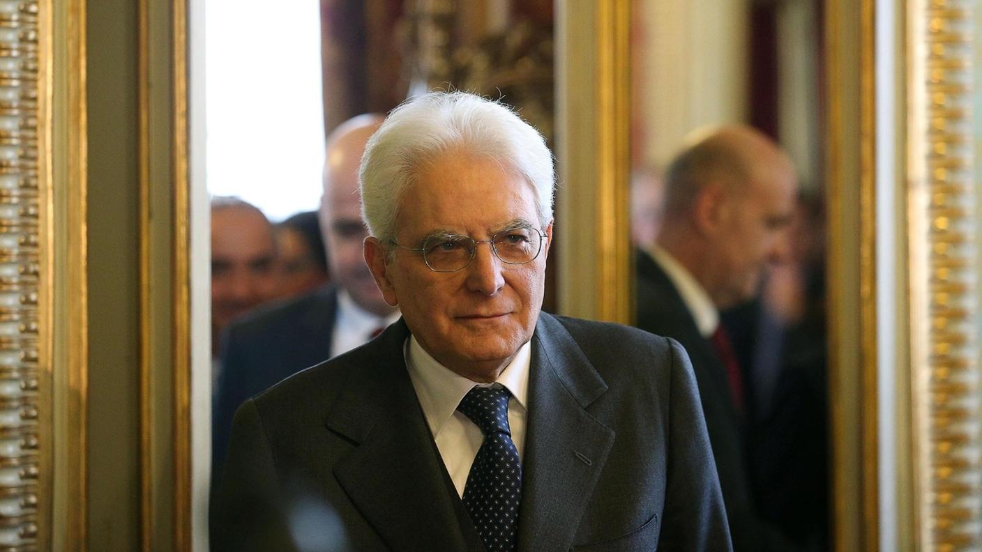 Il presidente della Repubblica, Sergio Mattarella