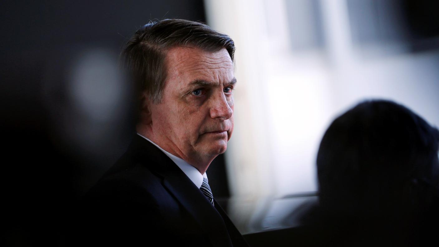 Il presidente brasiliano Jair Bolsonaro