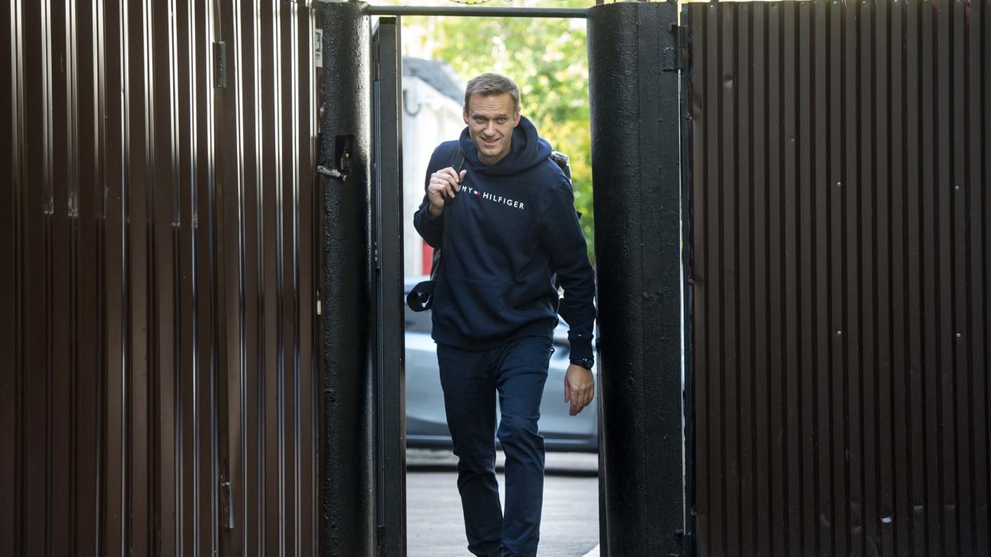 Alexiei Navalny abbandona il centro di detenzione
