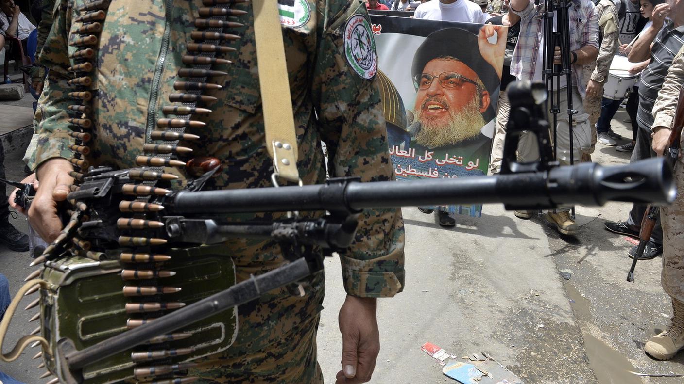 Sostegno al leader sciita Hassan Nasrallah