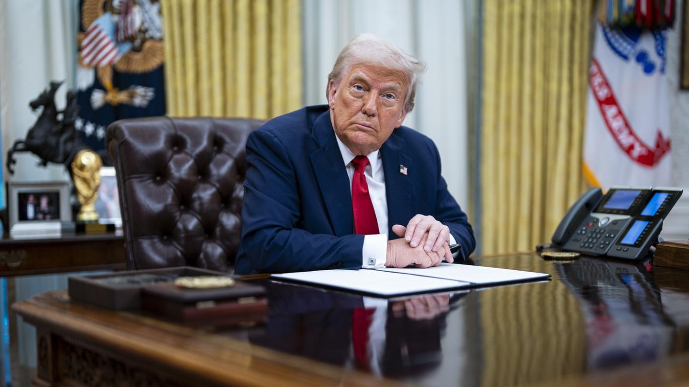 Il Presidente statunitense Donald Trump