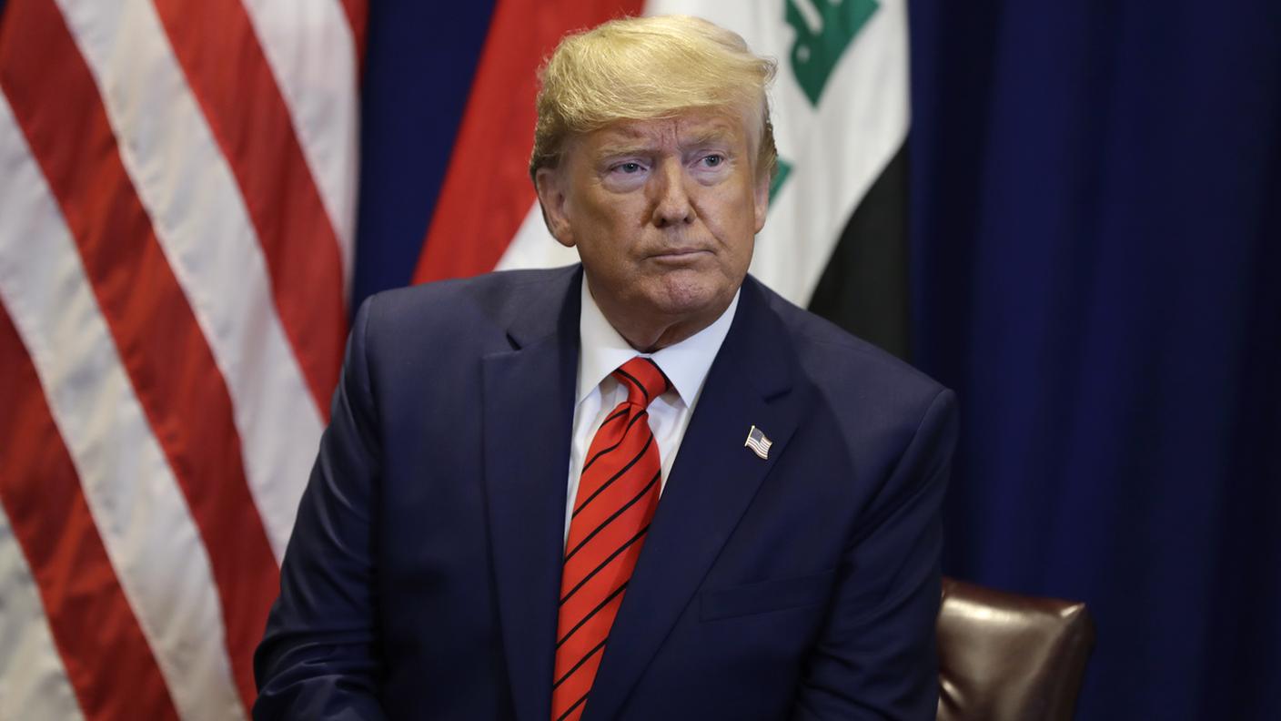 Il presidente statunitense Donald Trump
