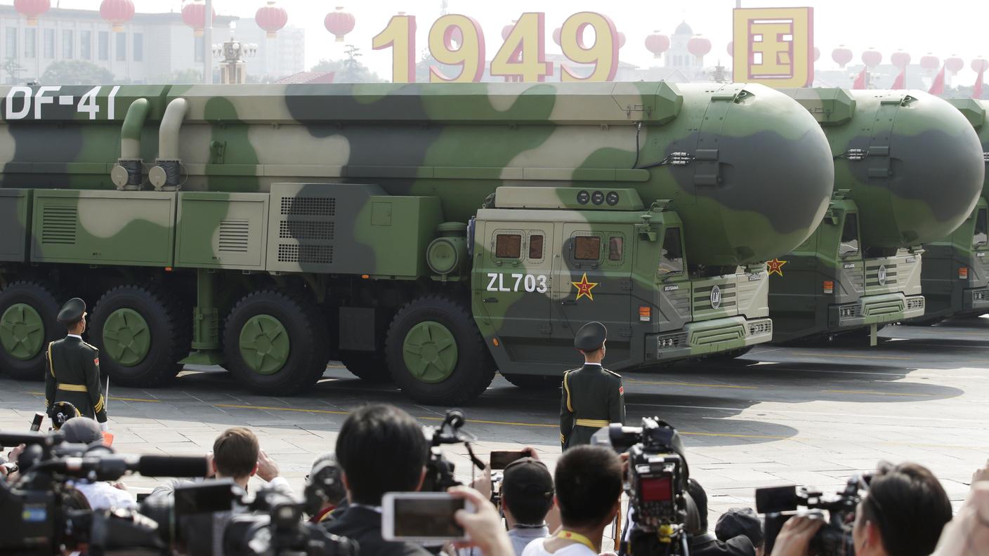 I missili nucleari cinesi Df-41