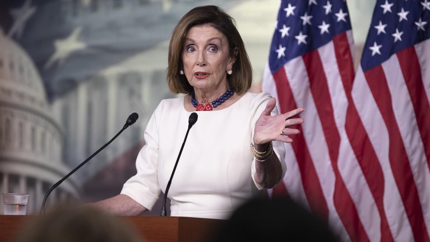 La speaker della Camera, Nancy Pelosi