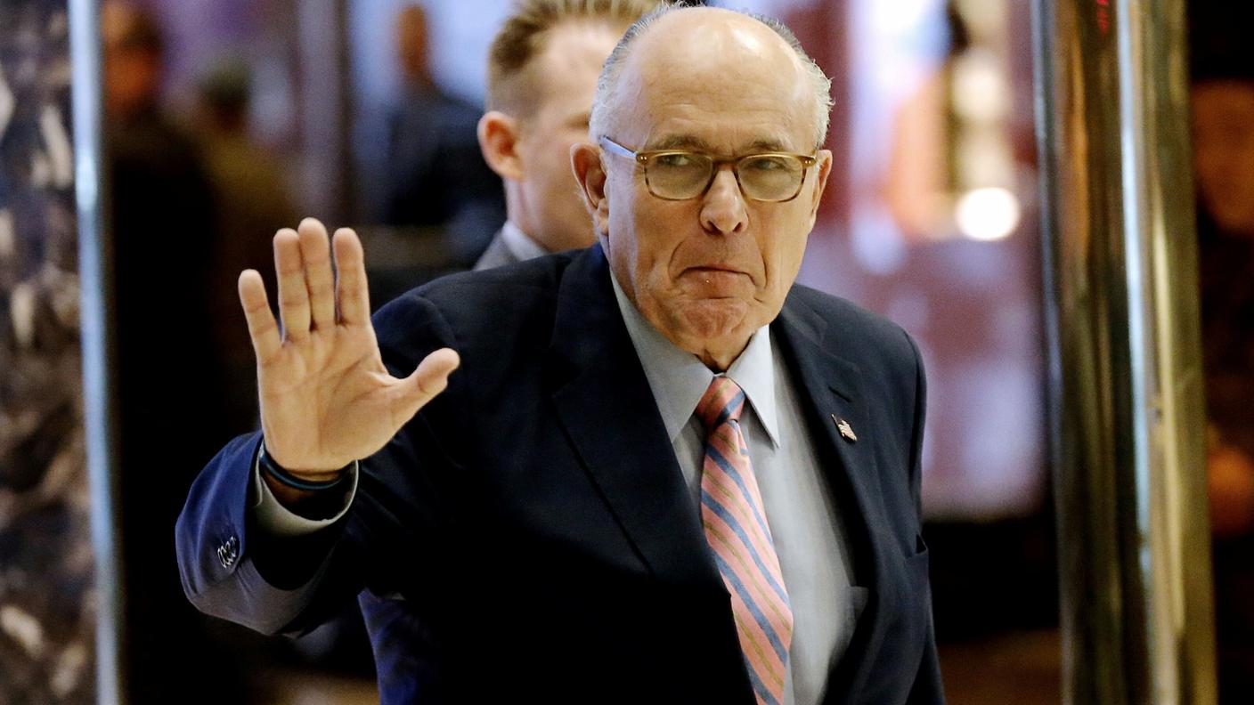 Rudolph Giuliani è nel mirino della giustizia USA insieme a due suoi clienti