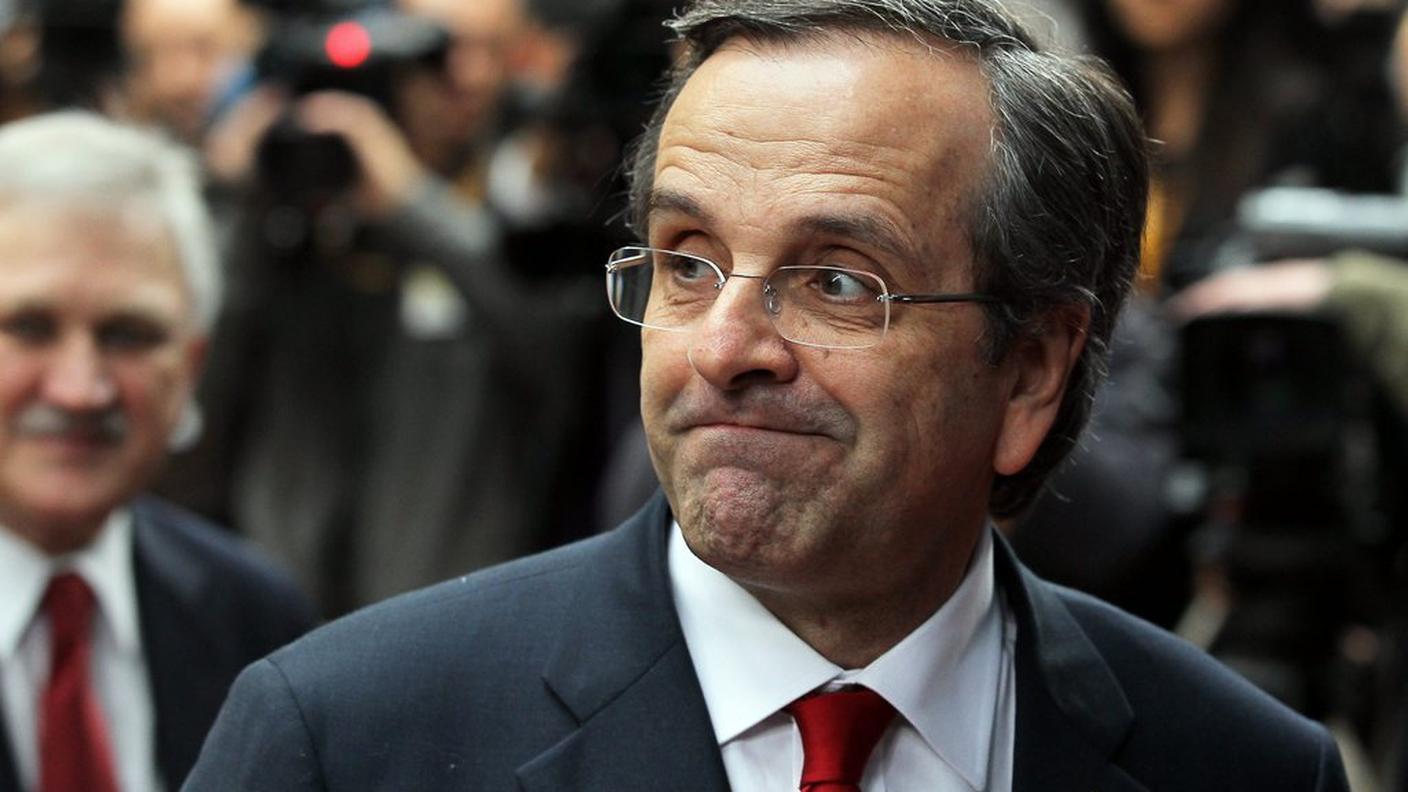 Un vertice difficile non solo per il premier greco Antonis Samaras