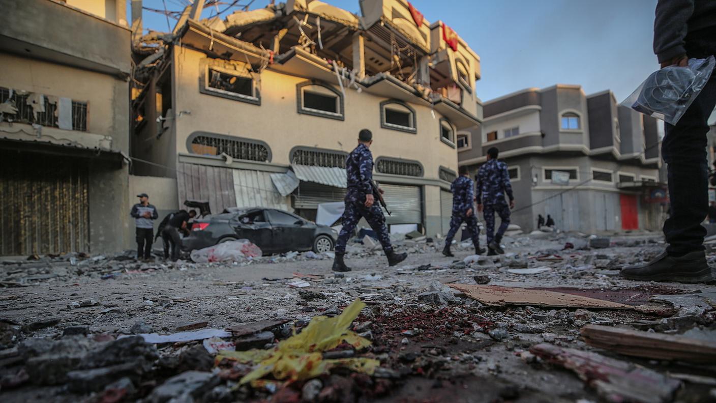 L'abitazione di Abu al-Ata distrutta dalle forze armate israeliane