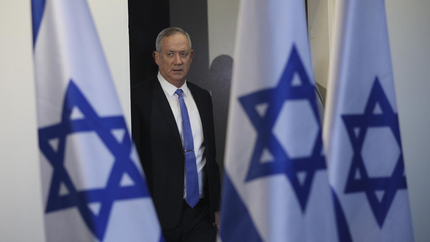 Gantz ha rimesso il mandato al presidente Reuven Rivlin