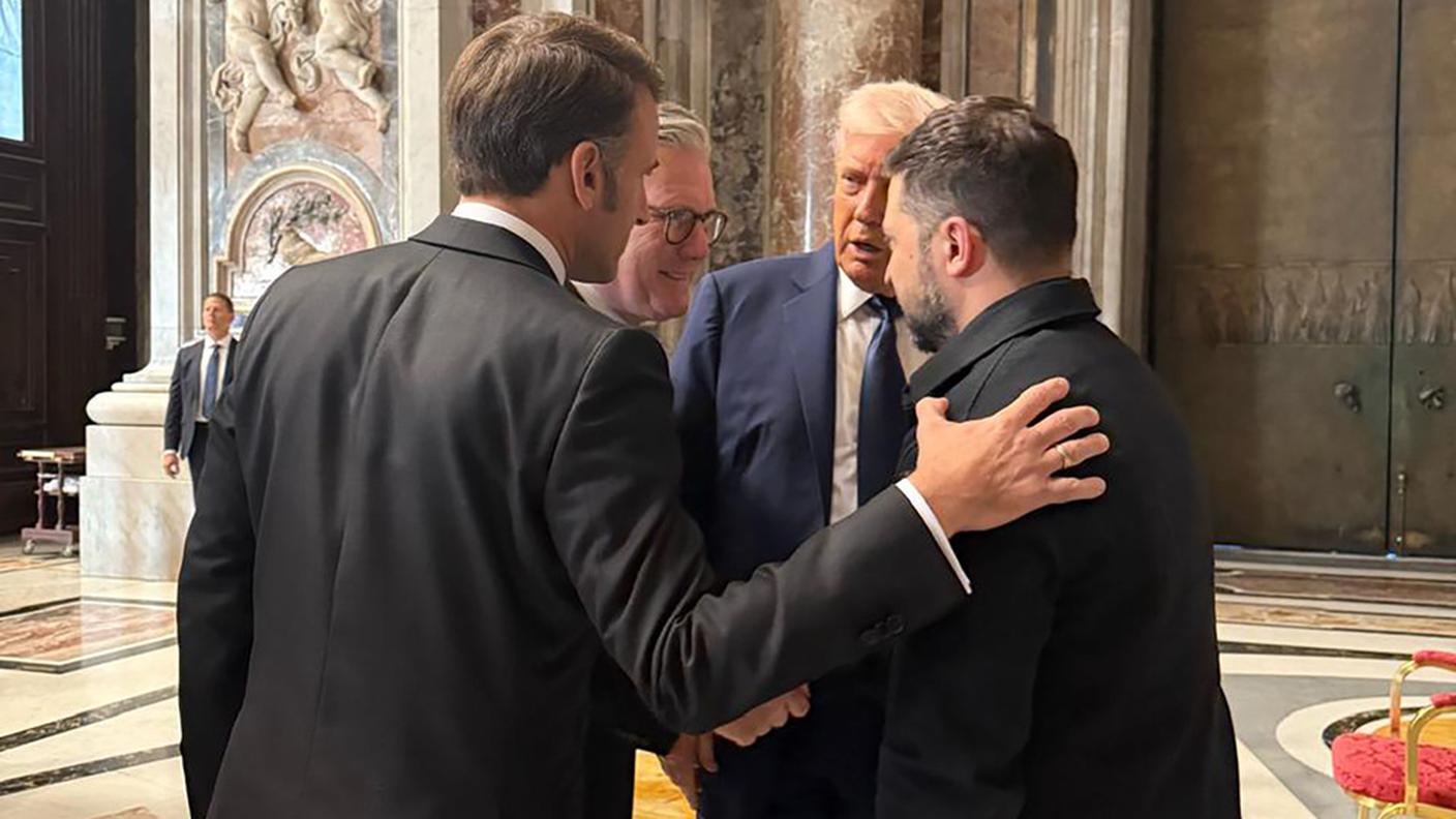 Il dialogo si è allargato anche a Keir Starmer ed Emmanuel Macron