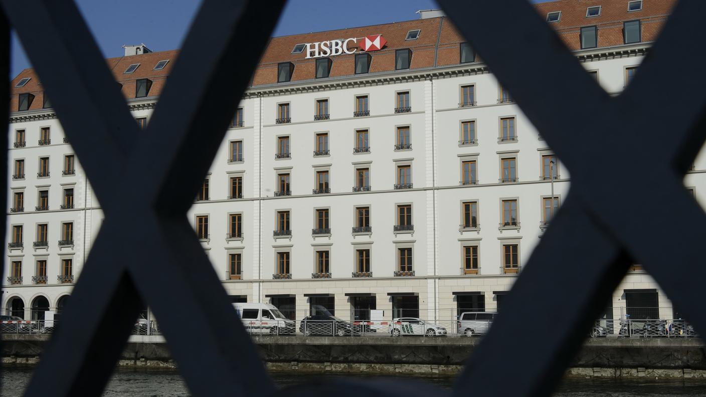 La sede della HSBC Private Bank a Ginevra