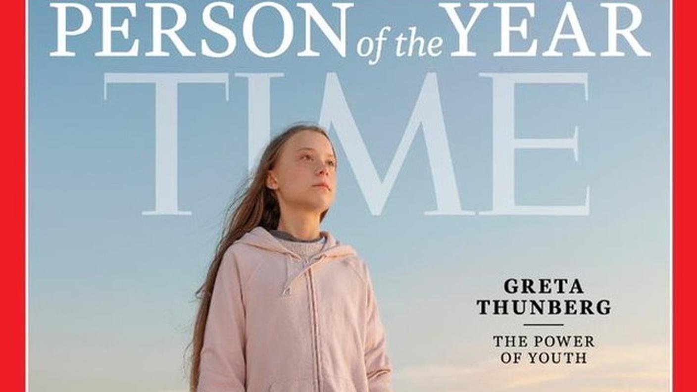Greta Thunberg la "Persona dell'anno" 