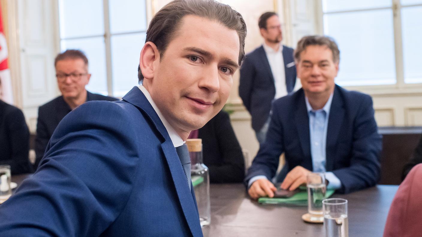 Kurz e Kogler al tavolo dei negoziati