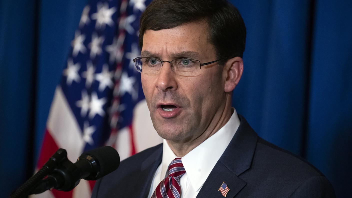 Mark Esper chiamato a dare spiegazioni