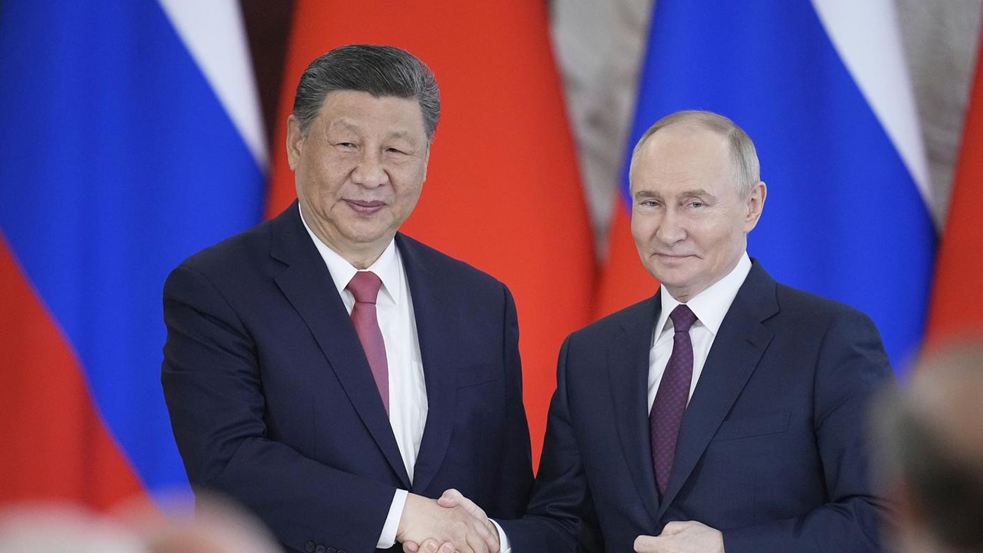 Il presidente cinese Xi Jinping e il suo omologo russo Vladimir Putin