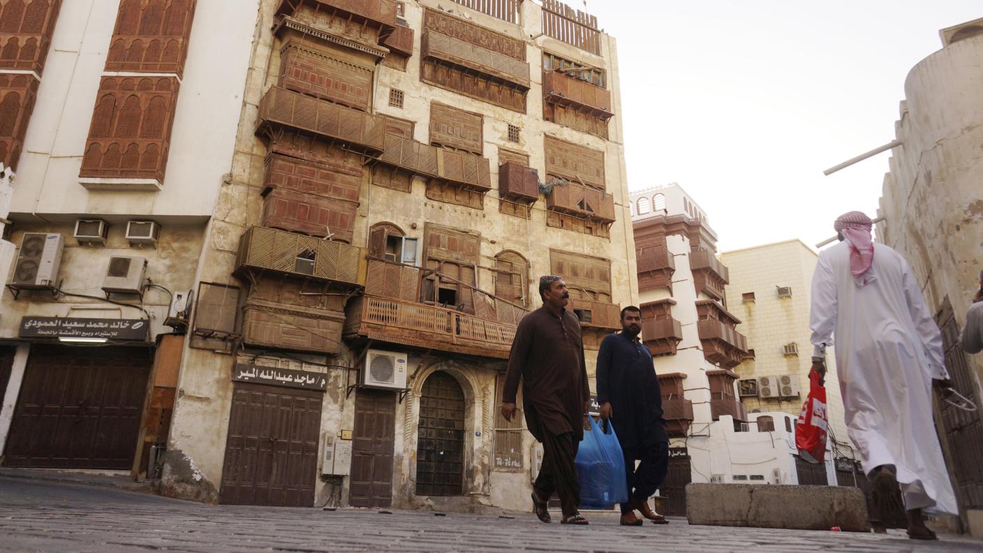 Jeddah, in Arabia Saudita, in un'immagine scattata pochissimi giorni fa