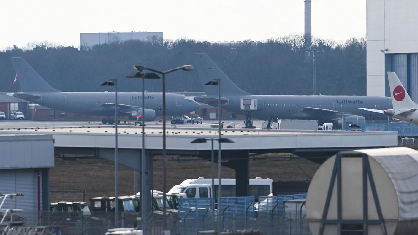 Un aereo della Luftwaffe è stato respinto da Mosca