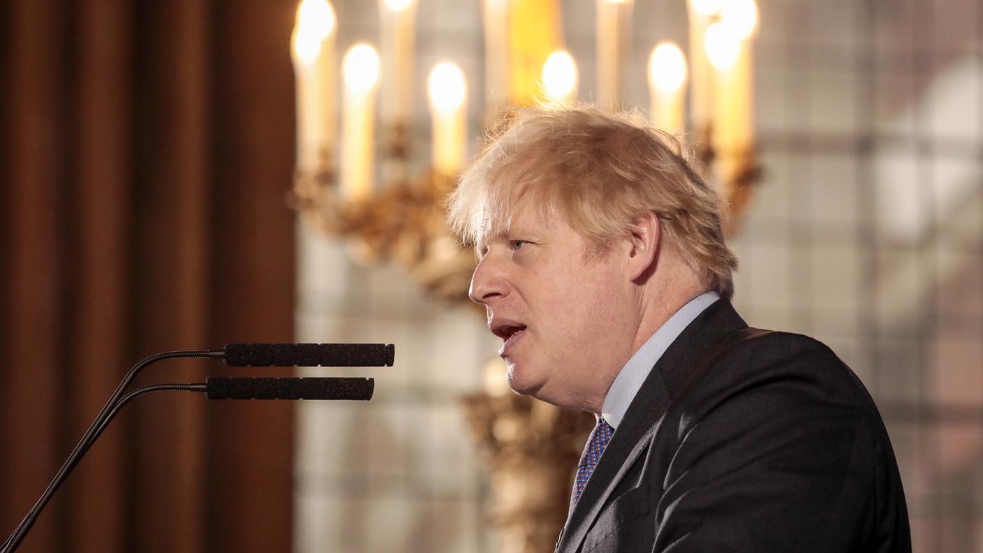 Il premier britannico Boris Johnson