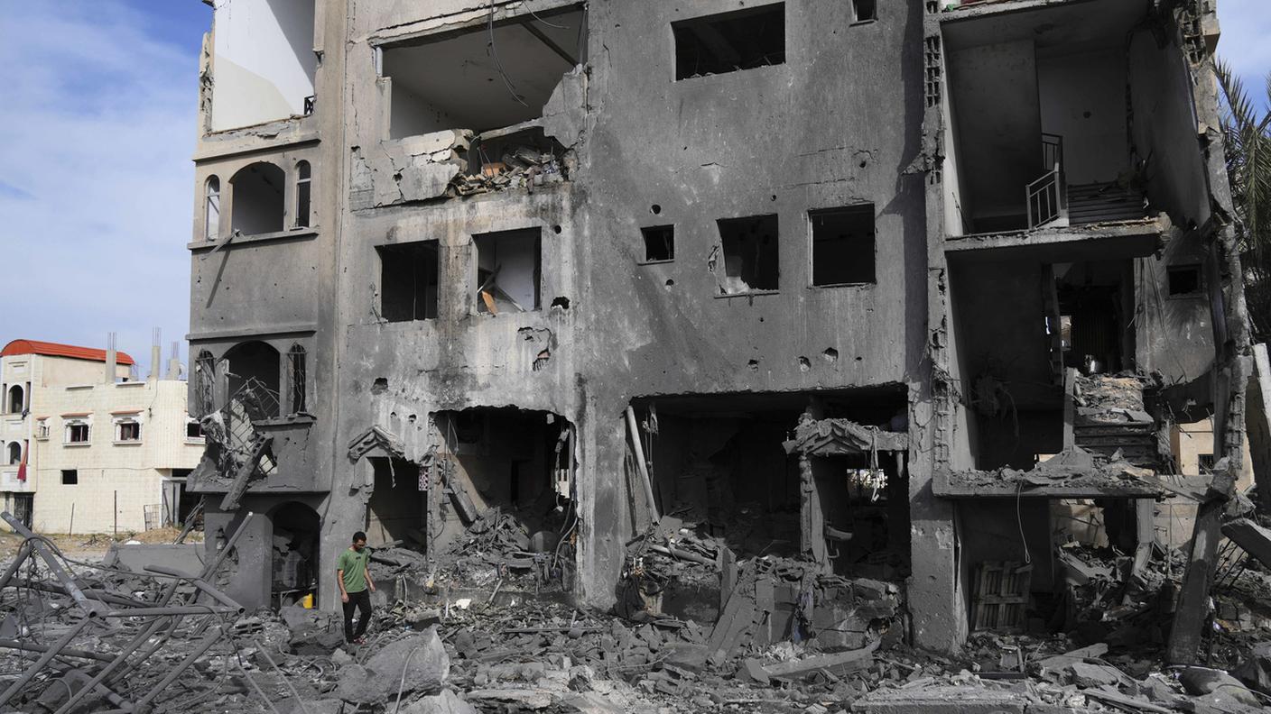 Le macerie di Khan Younis