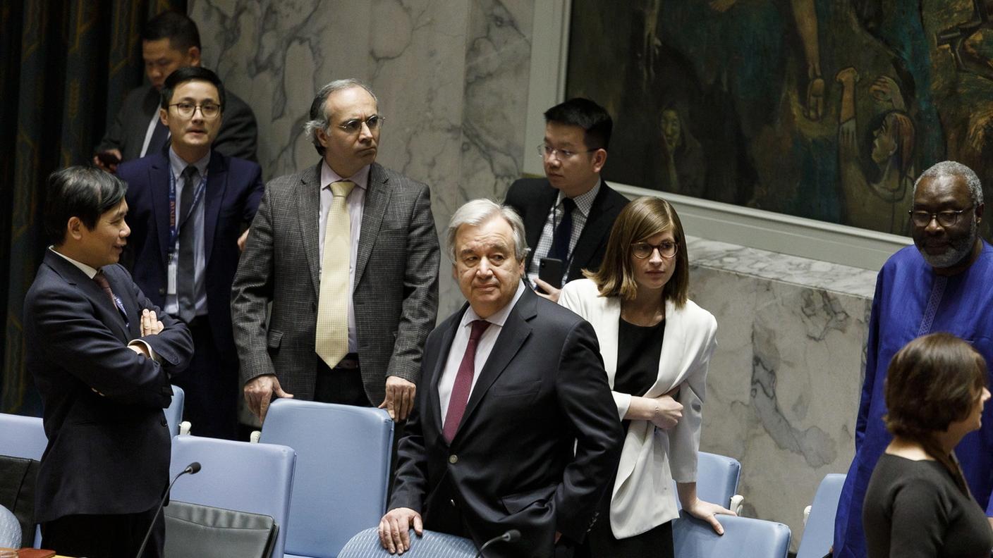 Il segretario generale Antonio Guterres