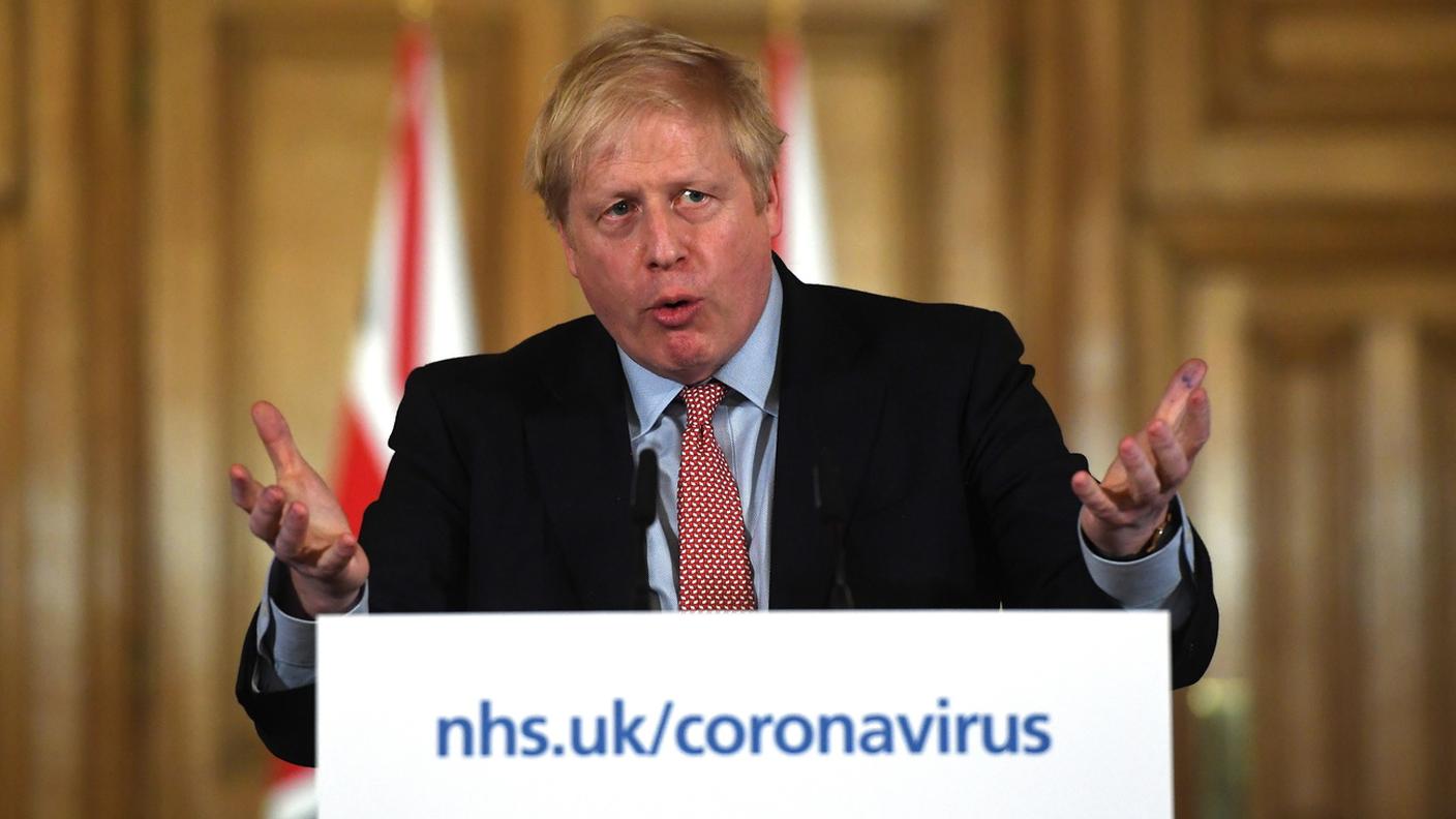 Il primo ministro britannico Boris Johnson