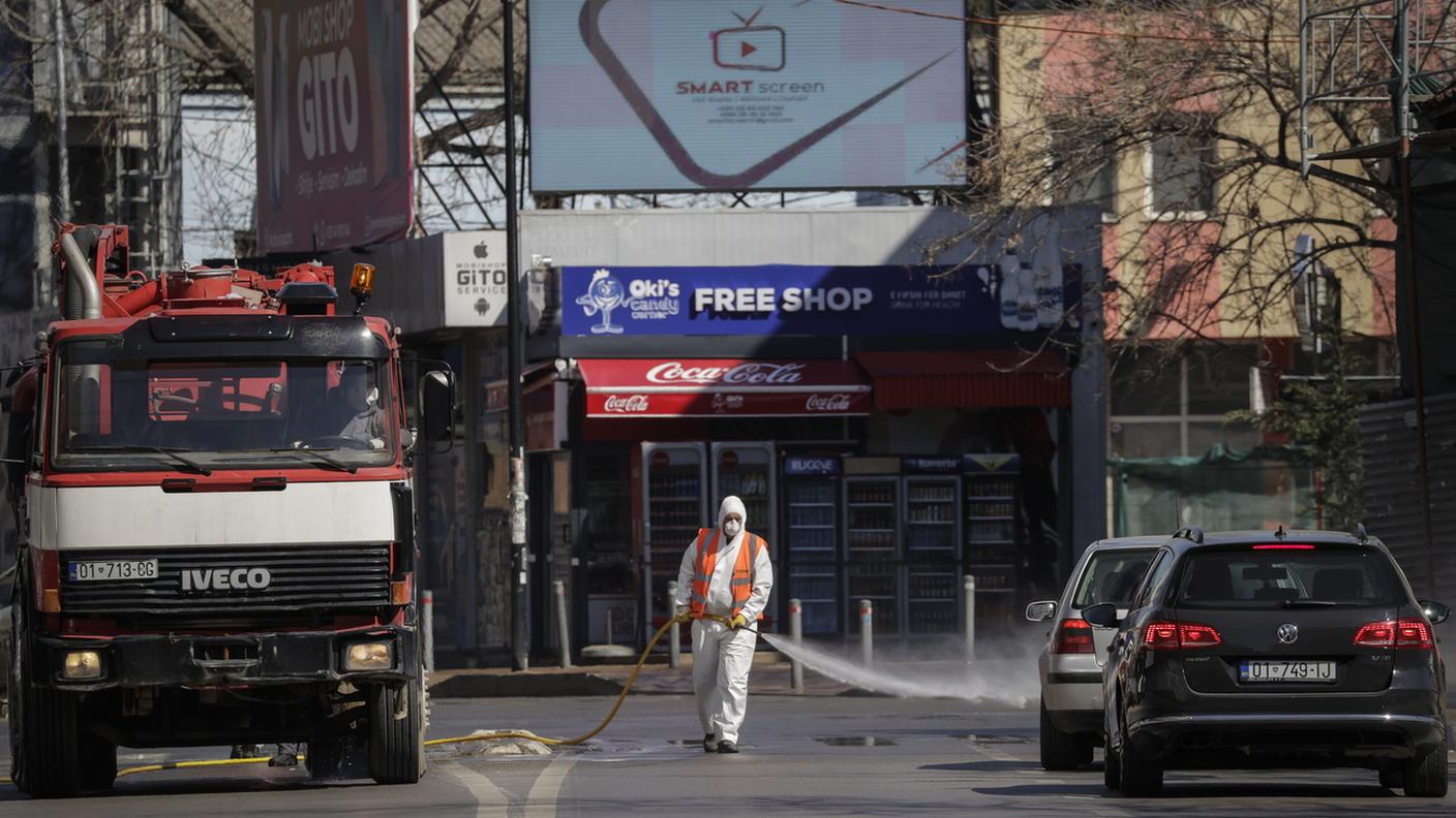 Nelle strade di Pristina