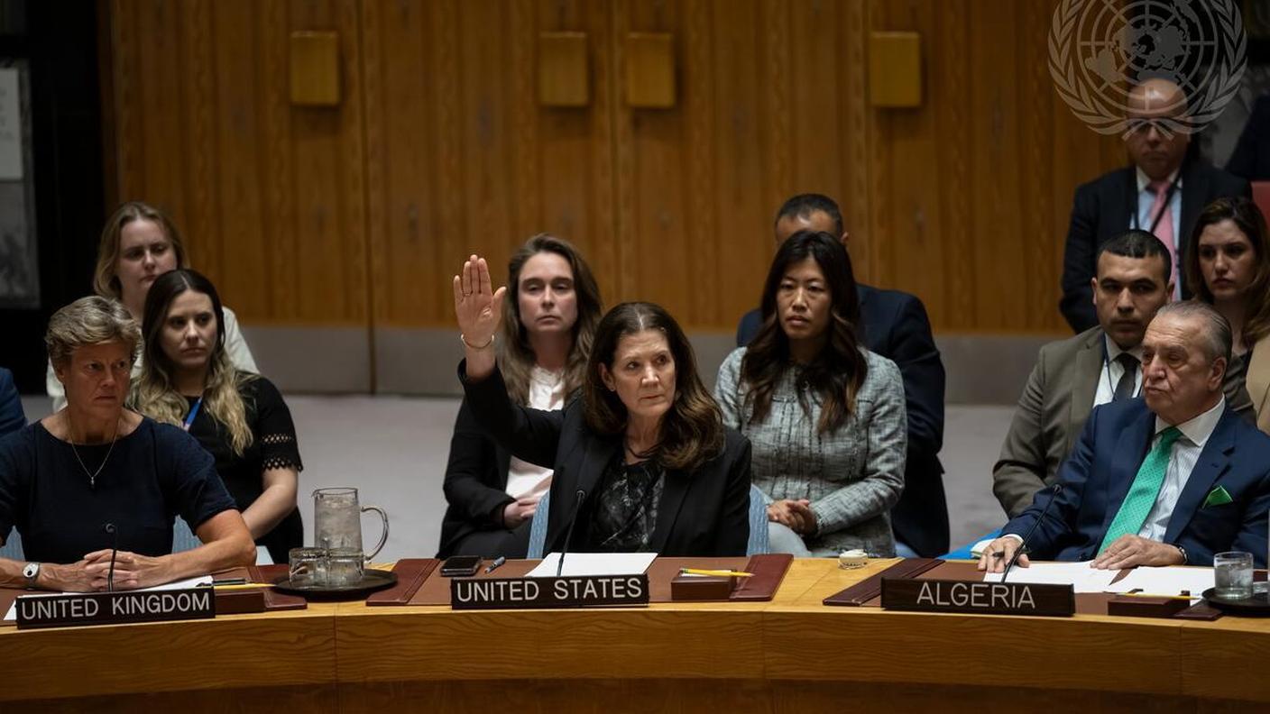 Il voto contrario dell'ambasciatrice statunitense