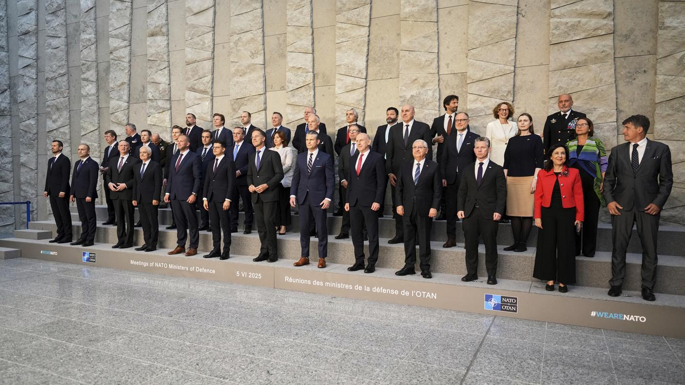I partecipanti all'incontro di Bruxelles