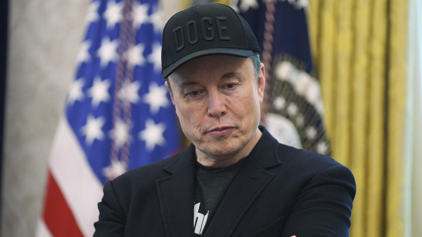 Elon Musk nello Studio Ovale alla Casa Bianca