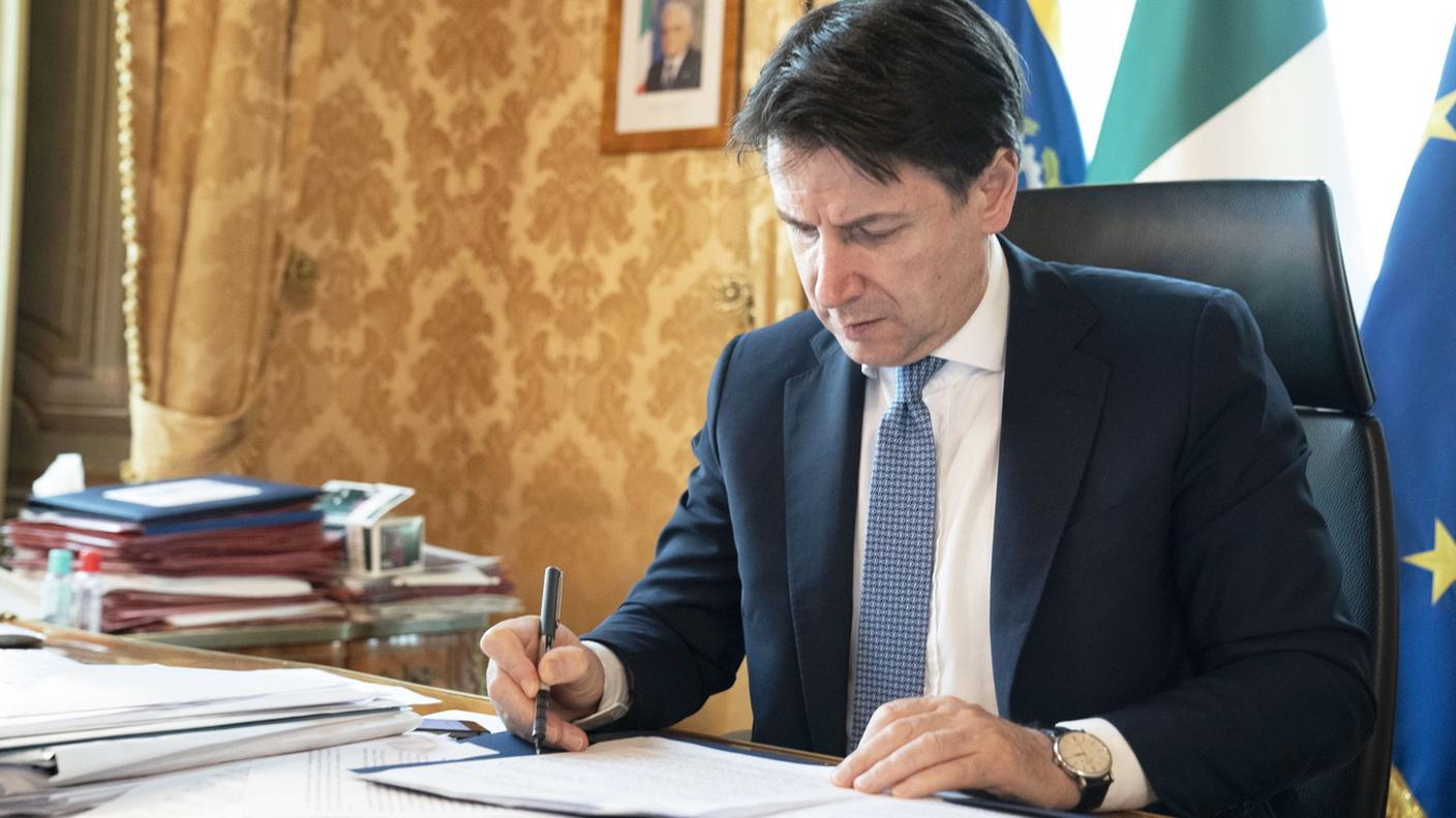 Il primo ministro italiano Giuseppe Conte