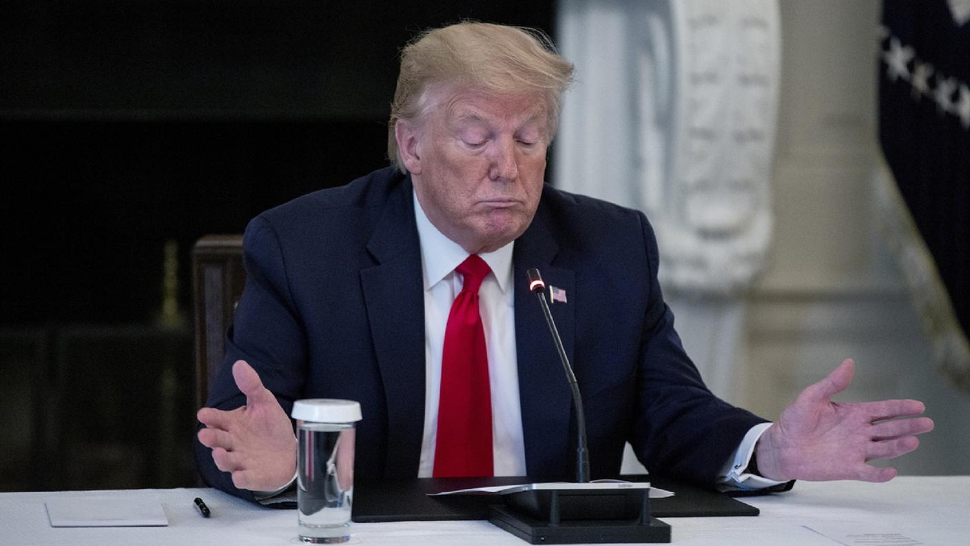 Donald Trump pensa a quando potrà organizzare comizi elettorali faraonici