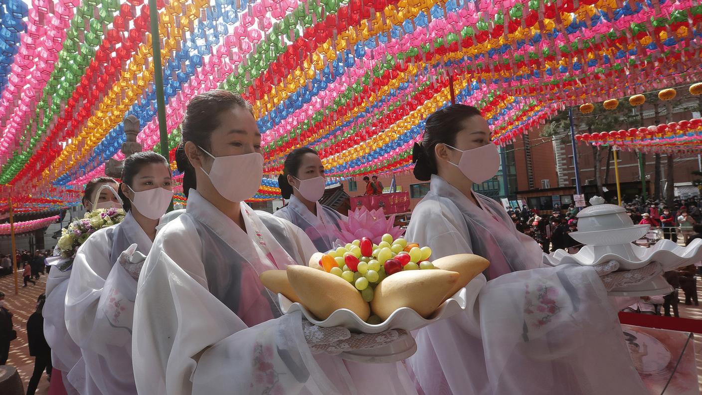 Mascherine onnipresenti in Corea del Sud