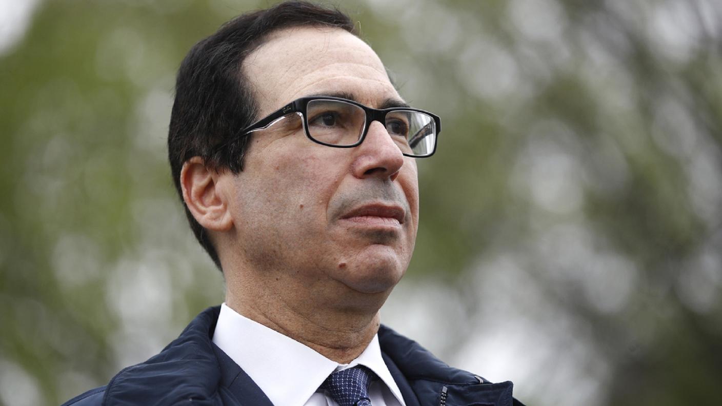 Il segretario di Stato al Tesoro americano è Steve Mnuchin