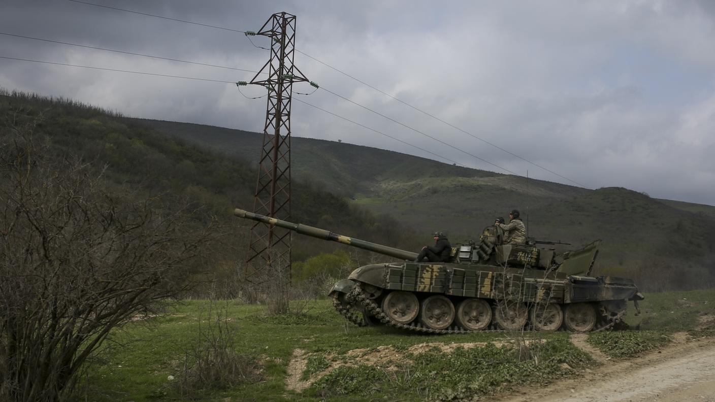 Un carro armato armeno nel 2016