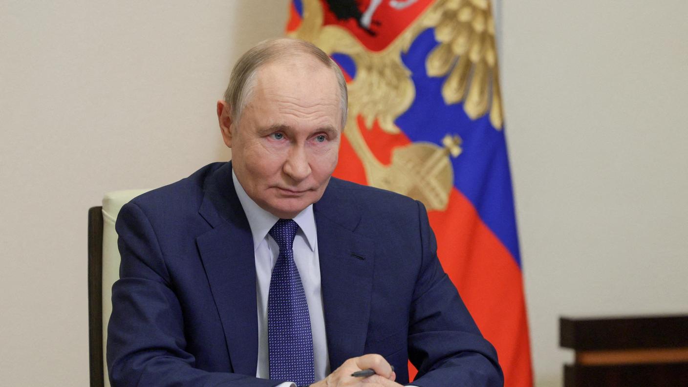 Il presidente russo Vladimir Putin