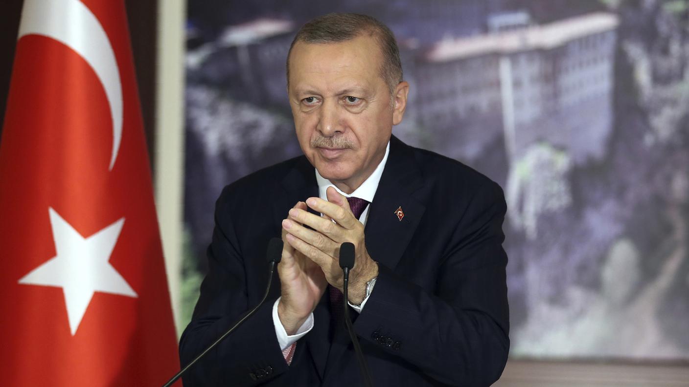 La soddisfazione del presidente Recep Tayyip Erdogan