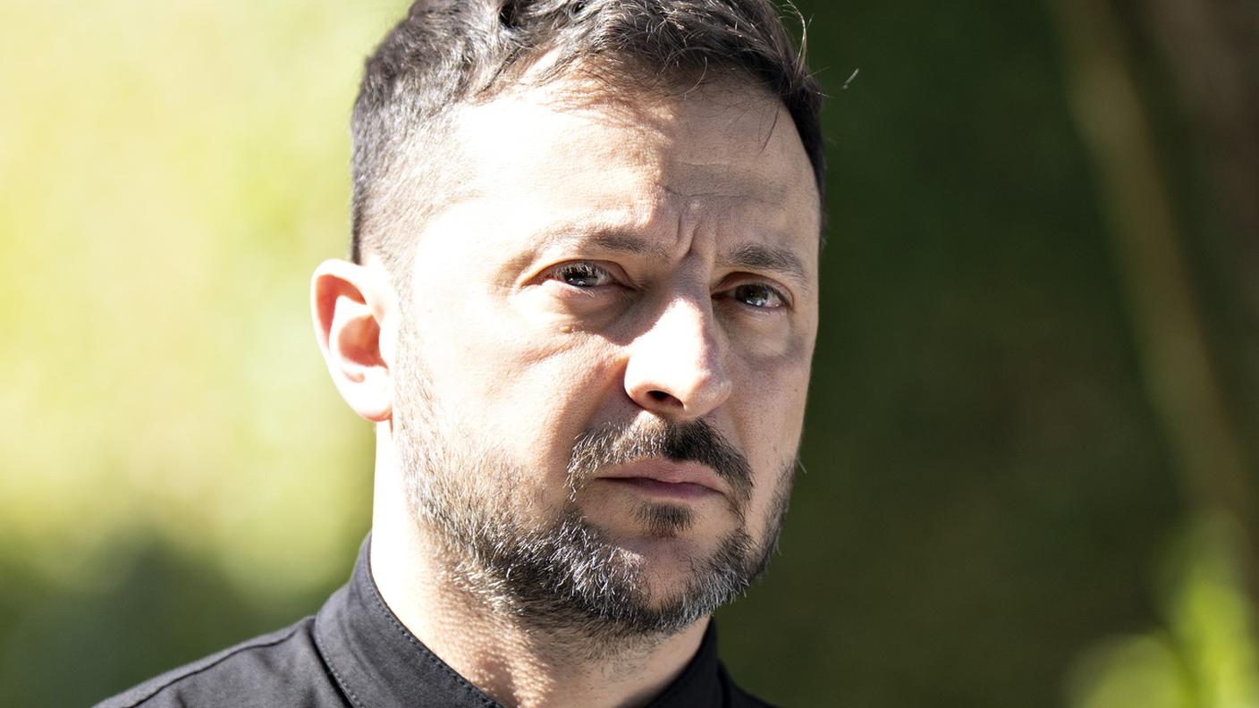 Il presidente ucraino Volodymyr Zelensky