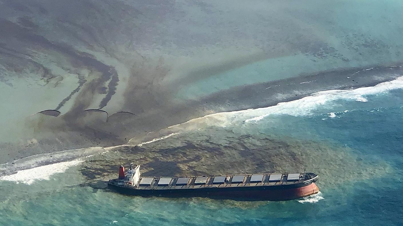 Dal cargo giapponese fuoriuscite 1'000 tonnellate di combustibile