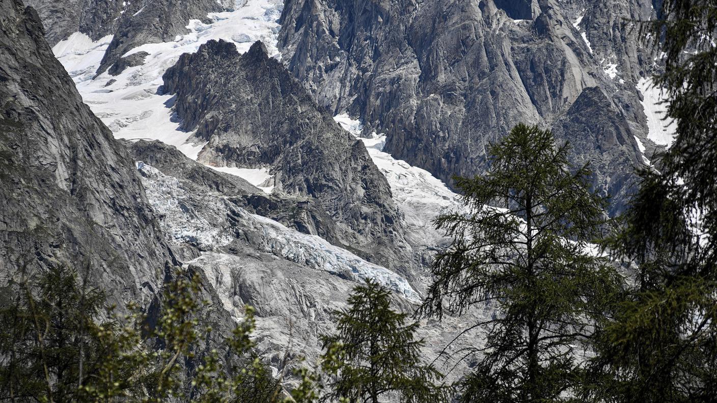 Il ghiacciaio è situato di Val Ferret