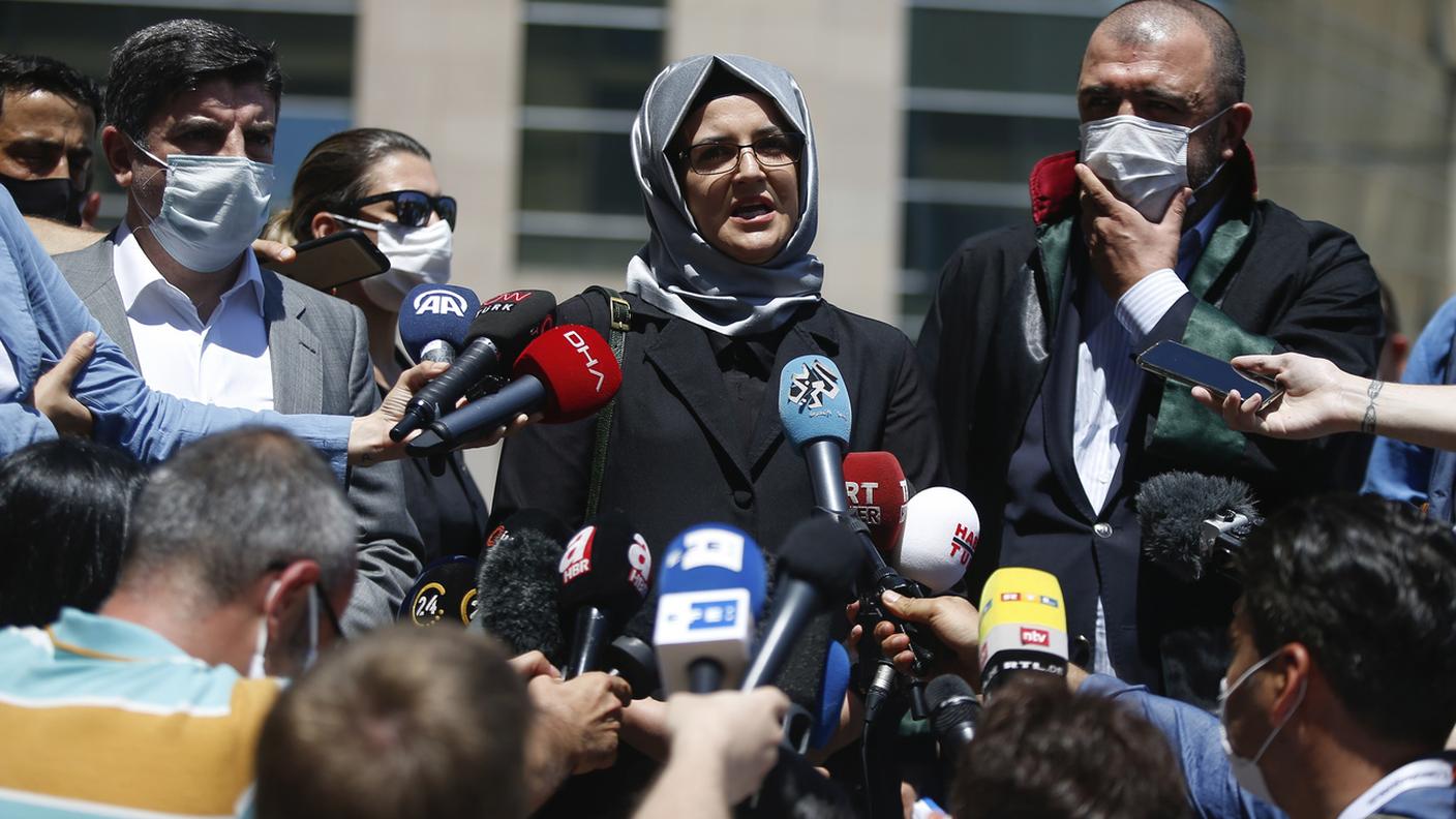 Una "farsa" secondo l'ONU e la fidanzata di Khashoggi