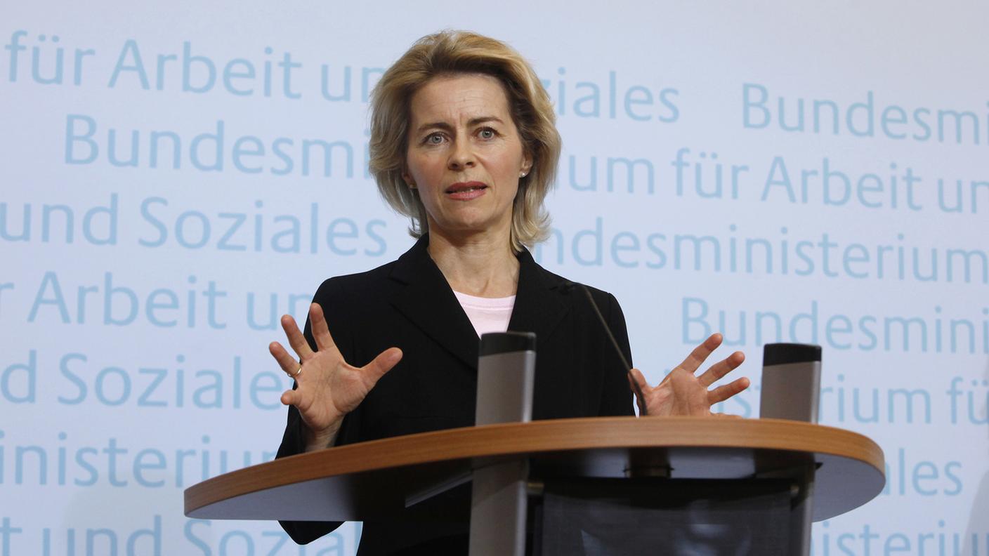 La presidente della Commissione europea, Ursula von der Leyen