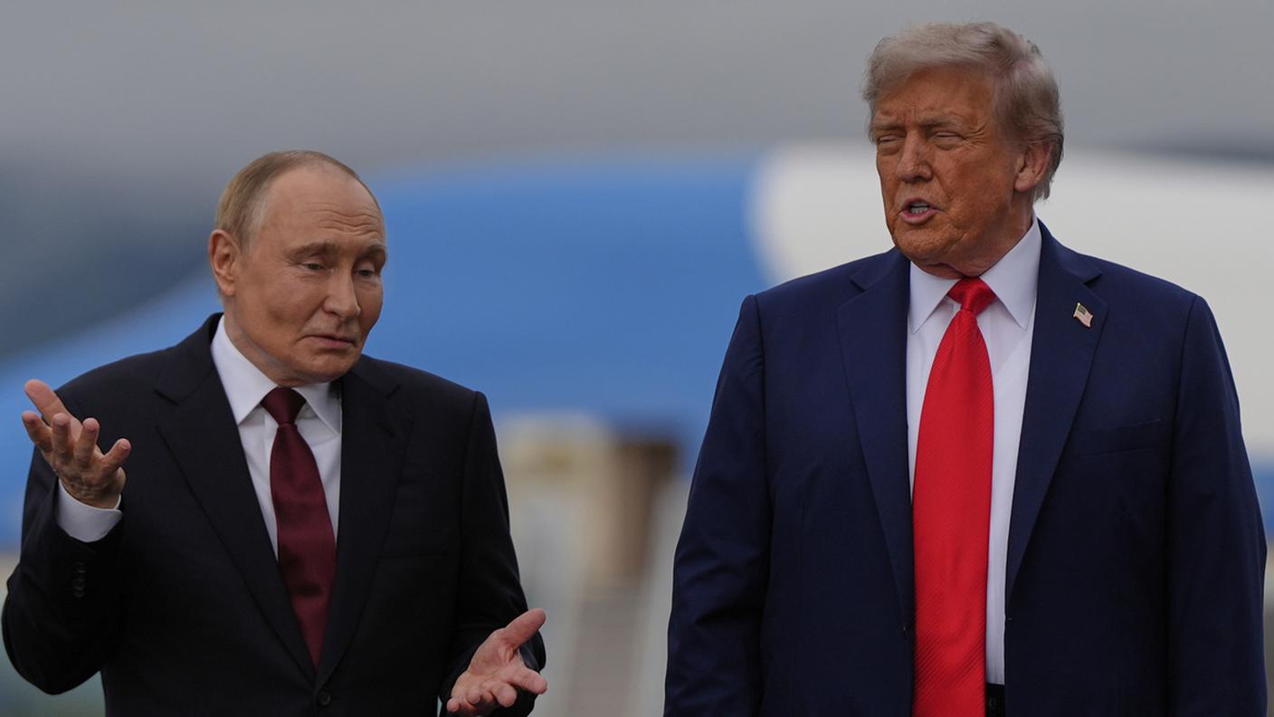Vladimir Putin e Donald Trump in Alaska