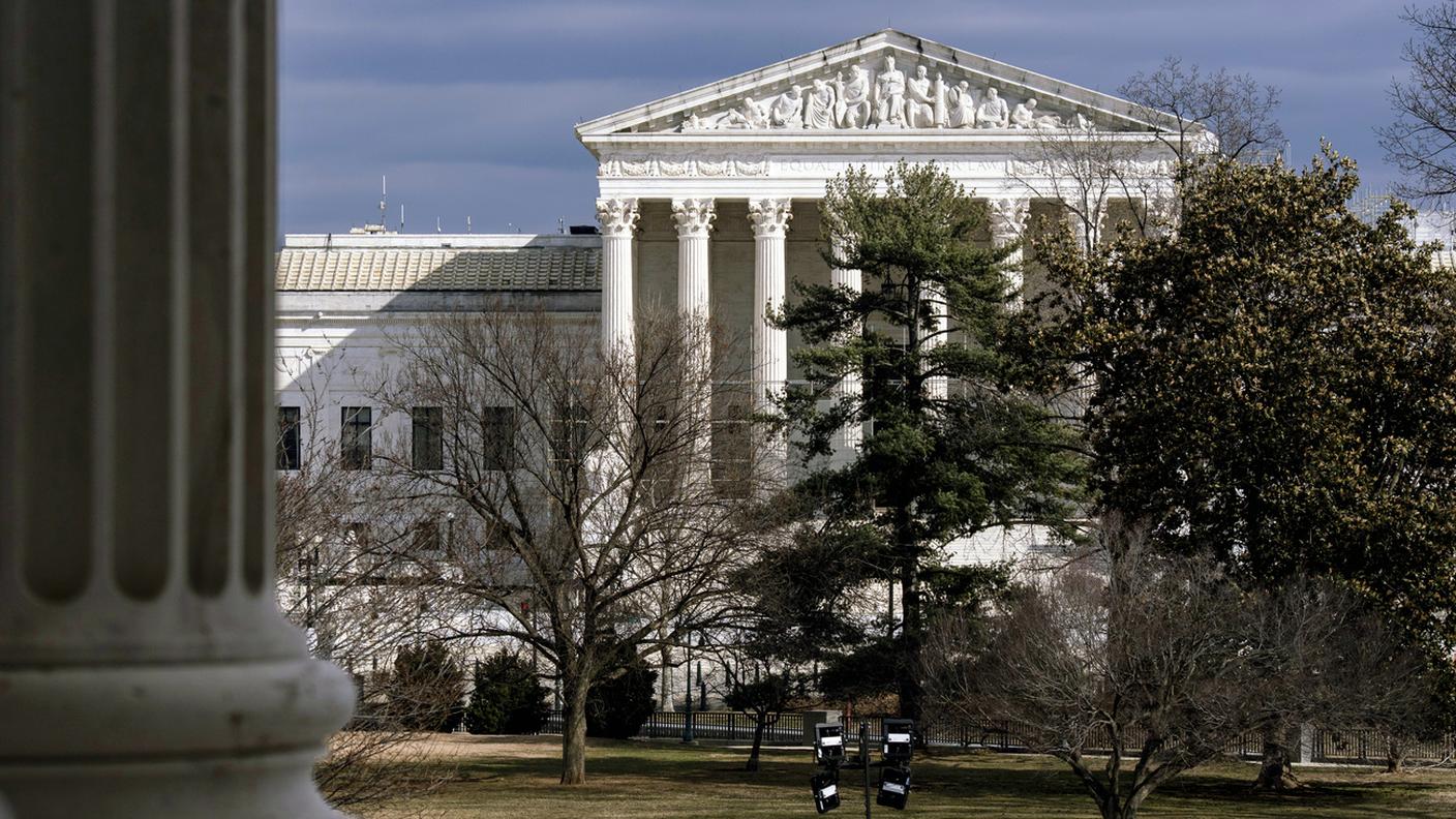 La sede della Corte Suprema a Washington