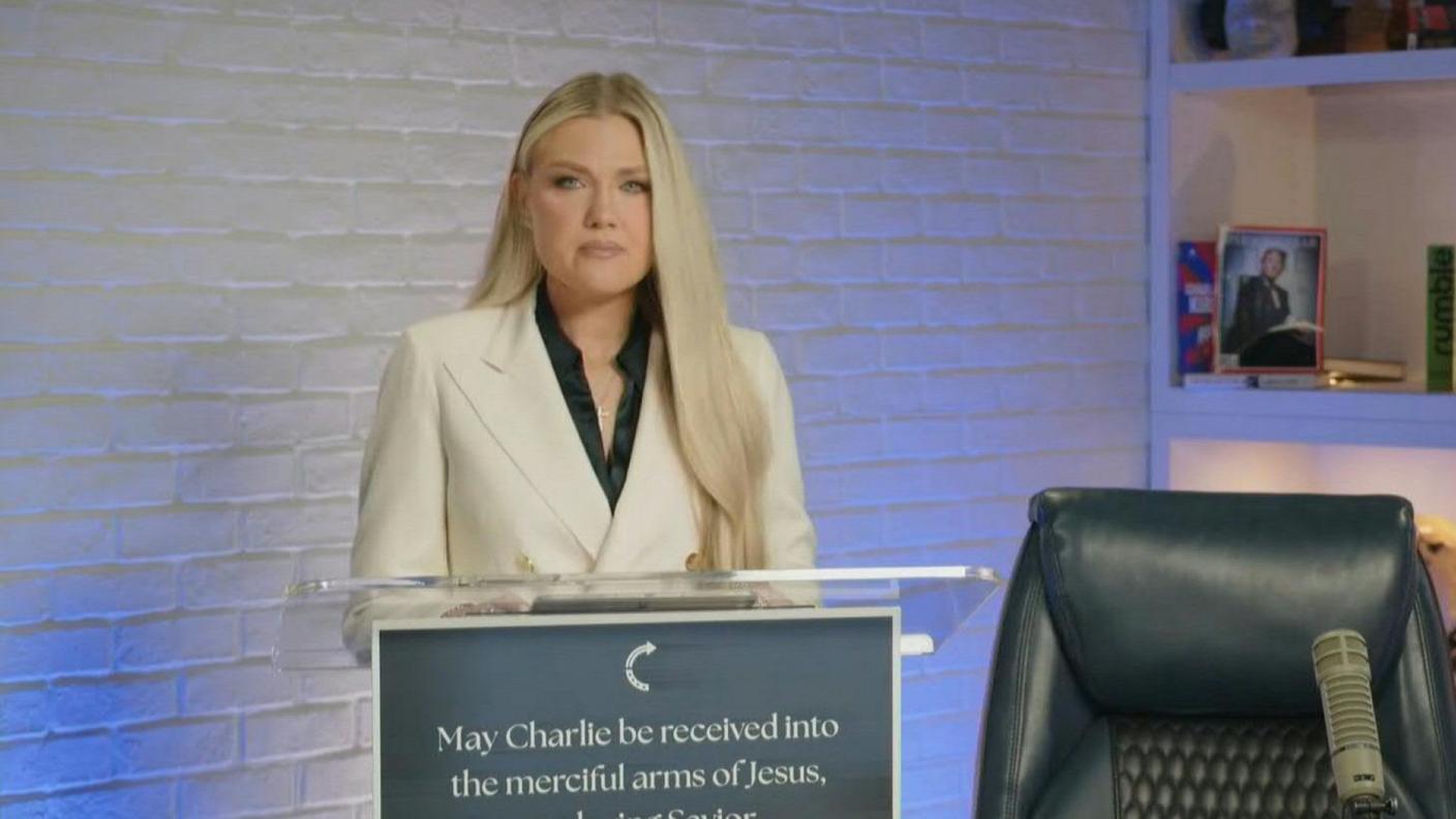 Erika Kirk: "Charlie, ti prometto che non lascerò mai morire la tua eredità, tesoro"